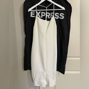 NWT Express Ivory Cocktail Dress, Size 8